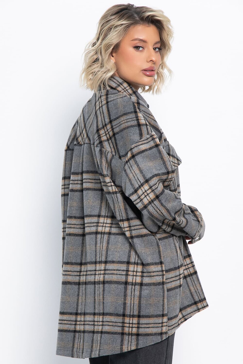 LT Collection Рубашка Б15041-5Мсерый