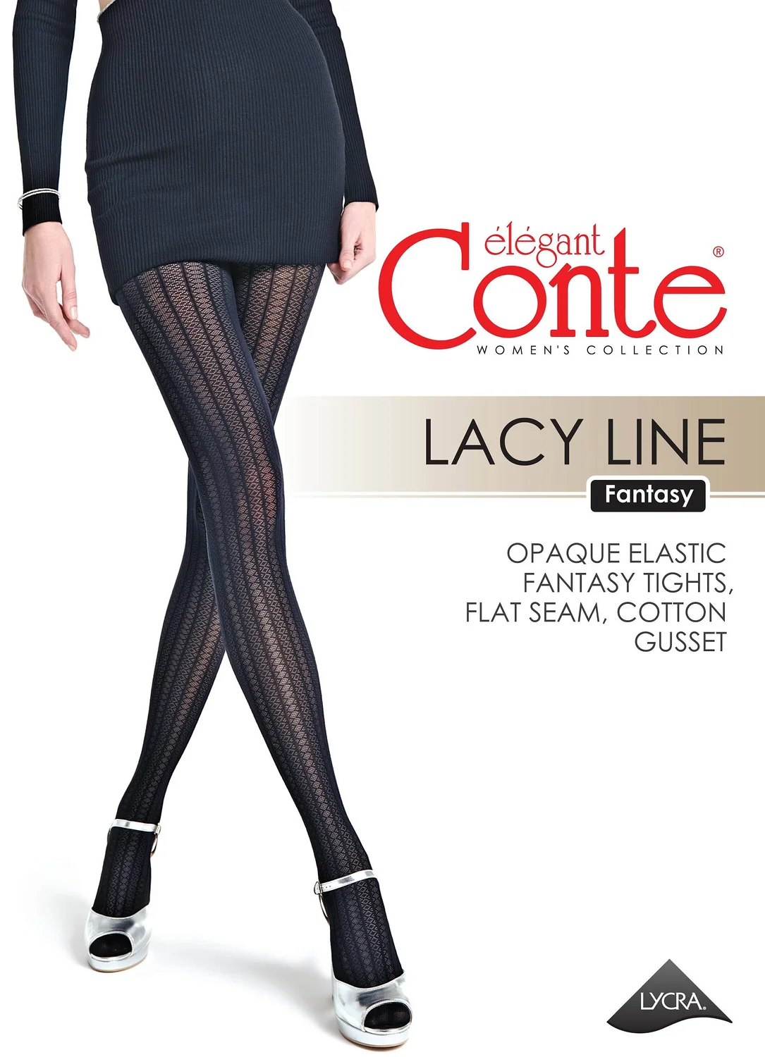 Ст.цена 403р. Conte elegant Колготки LACY LINE 317272