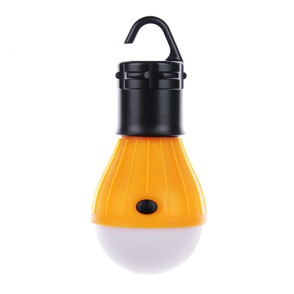 Светильник кемпинговый подвесной, 3 LED, 2Вт, 3*АAА, 11.5х5х5см , пластик