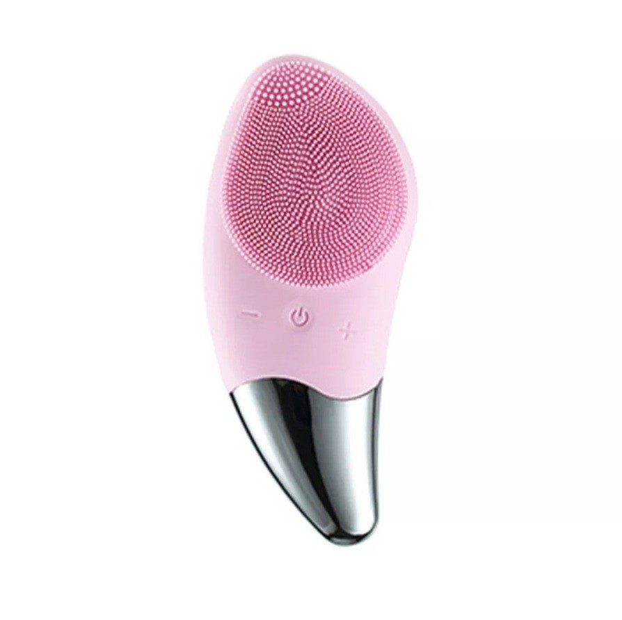 Щеточка - Массажер для Лица SONIC Facial Brush силиконовая (Розовая) (ТВ-2262)
