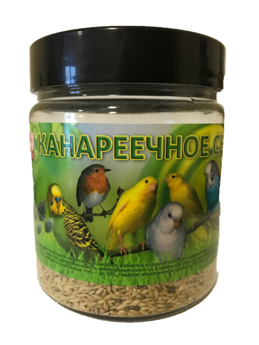 Seven Seeds Канареечное семя для всех видов птиц, банка 250 г.