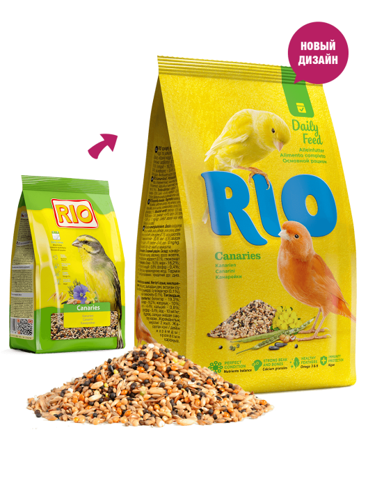 Rio Корм для канареек, основной рацион