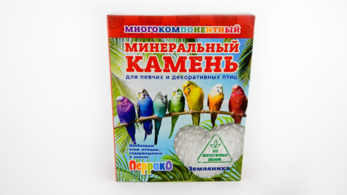 Перрико Многокомпонентный камень для птиц