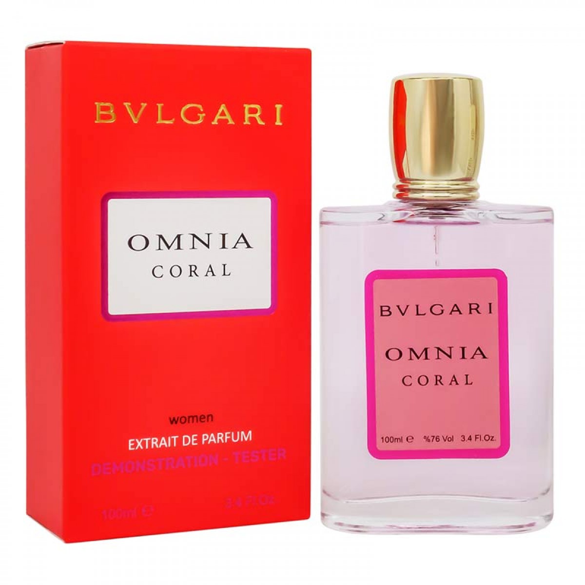 Копия Тестер Bvlgari Omnia Coral 100 ml