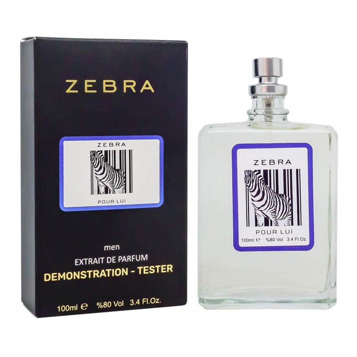 Копия Тестер Rasasi Zebra Pour Lui 100 ml