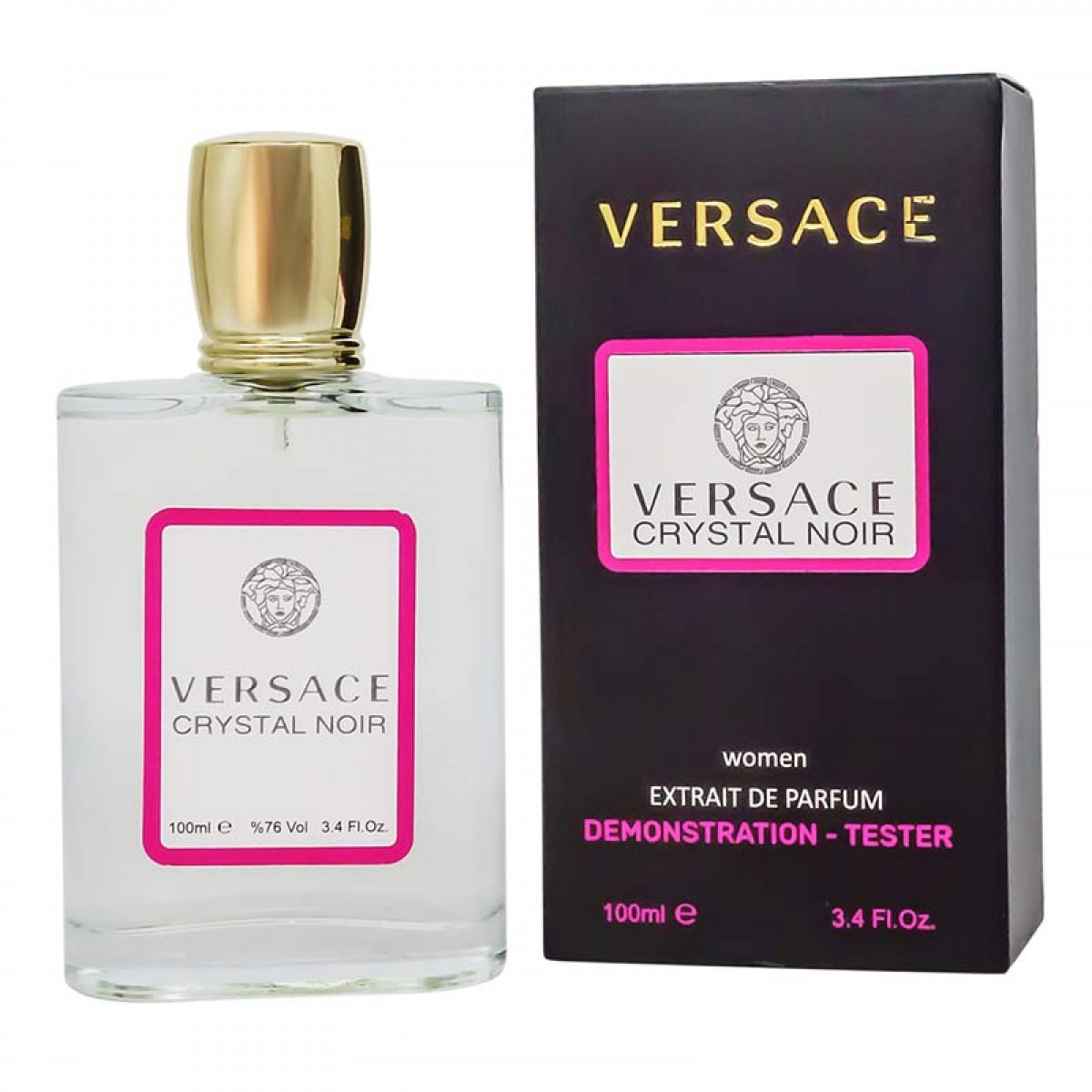Копия Тестер Versace Crystal Noir 100 ml