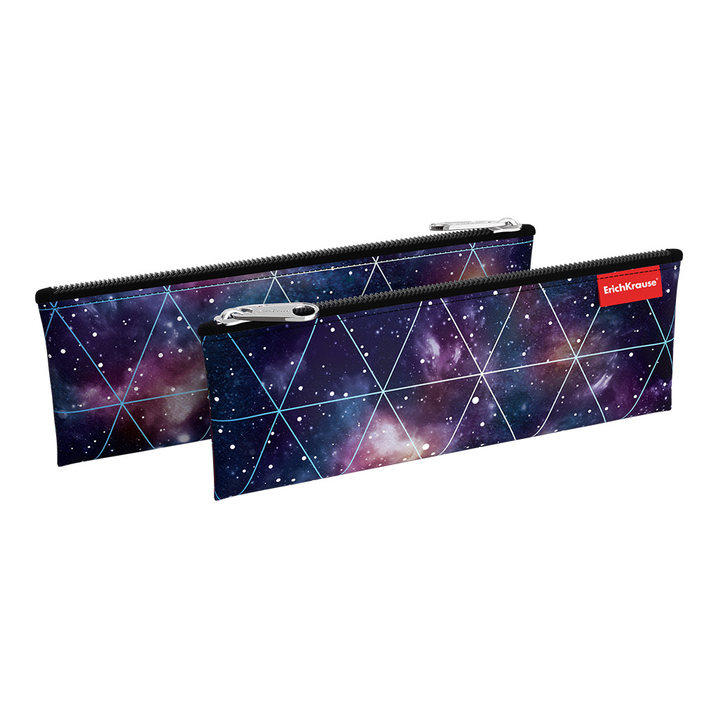 Пенал конверт ErichKrause 220х90мм Blue Stardust
