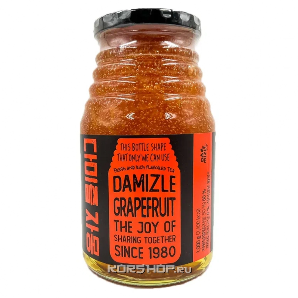 Десерт фруктовый с мякотью грейпфрута Дамизле/Damizle, Корея, 1кг Акция