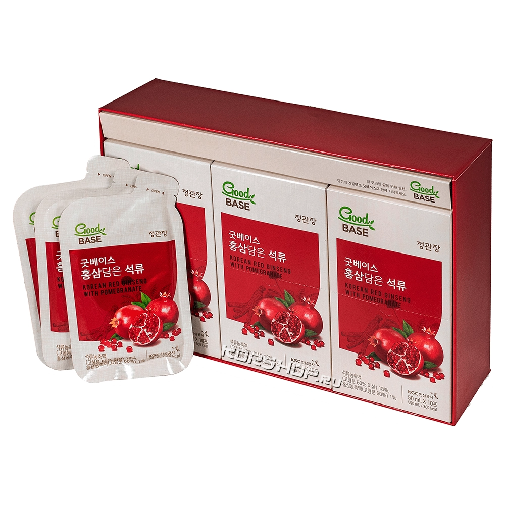 Напиток из красного корейского женьшеня с гранатом CheongKwanJang, Корея Акция