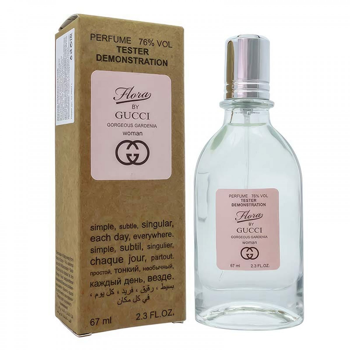 Копия Тестер Gucci Flora Gorgeus Gardenia,edp., 67ml