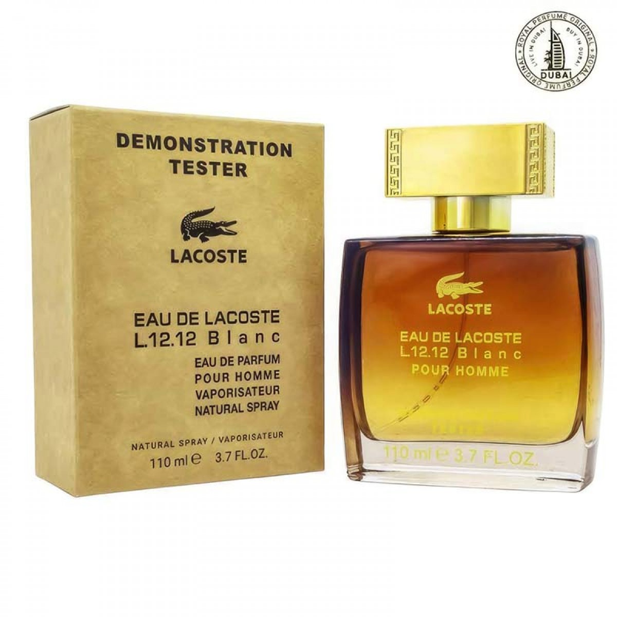 Копия Тестер Lacoste L.12.12 Blanc,edp., 110ml
