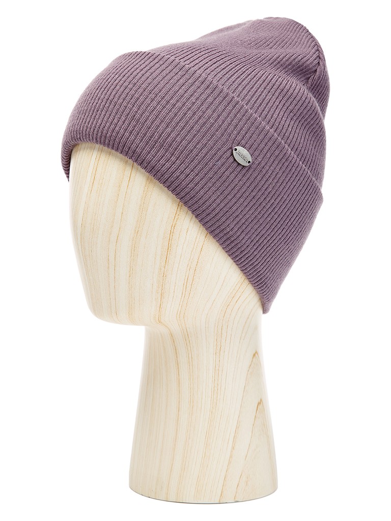 Ст.цена 1390р Шапка жен. шерсть+акр LB-BR55041 lilac