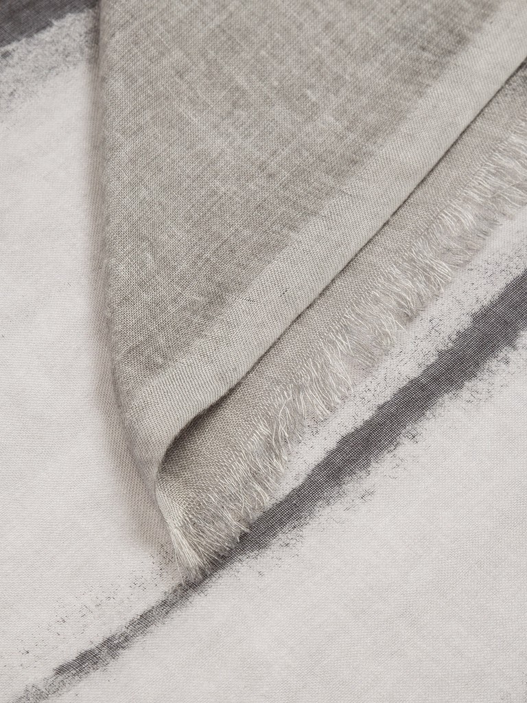 Ст.цена 2310р Палантин жен. шерсть+соя 95х200 SZ60-8275-19