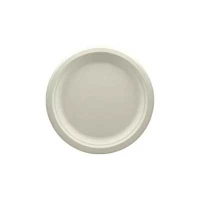 Тарелка из сахарного тростника 225*18мм Р102 (1000/50)