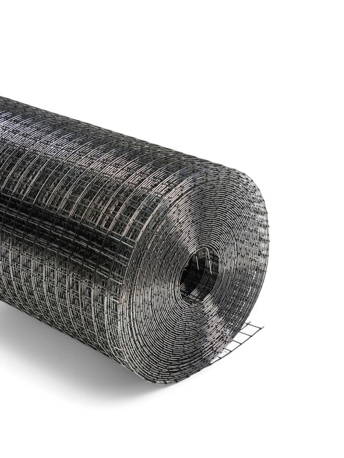 Сетка сварная оцинкованная, 10×1 м, ячейка 10×10 мм, d=0.6 мм, металл, Greengo