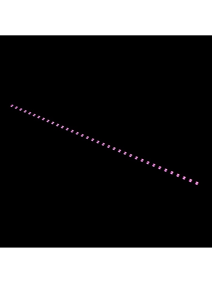 Светильник линейный для растений, 14 Вт, 0.5 м, 12 В, 72 LED, SMD5630, на клеевой основе, мультиспектральный