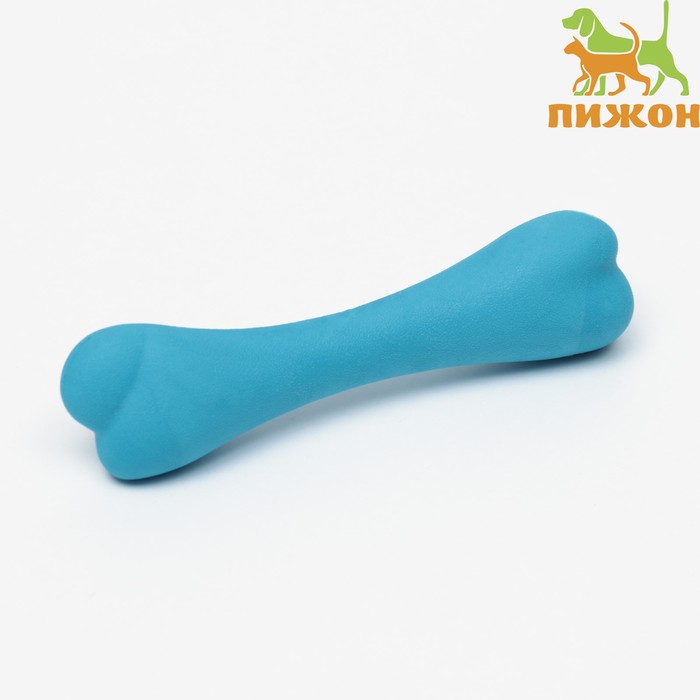 Жевательная игрушка для собак «Немалая кость», 16 см, TPR, синяя