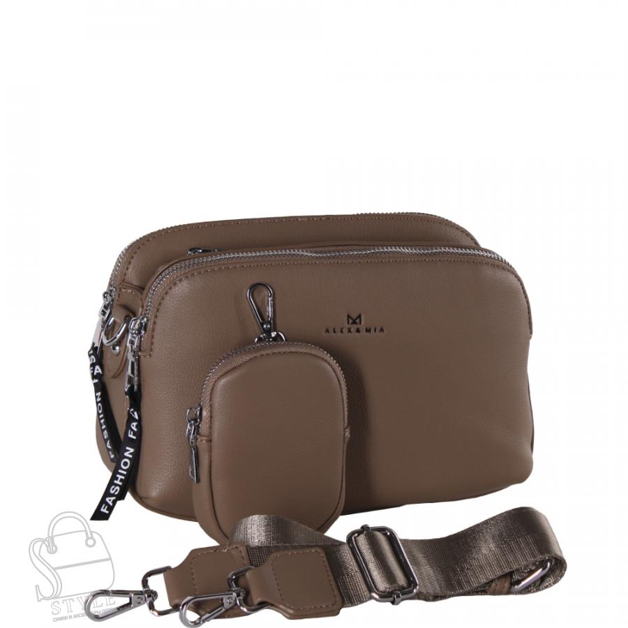 Сумка женская 7154LX khaki Alex&Mia/50