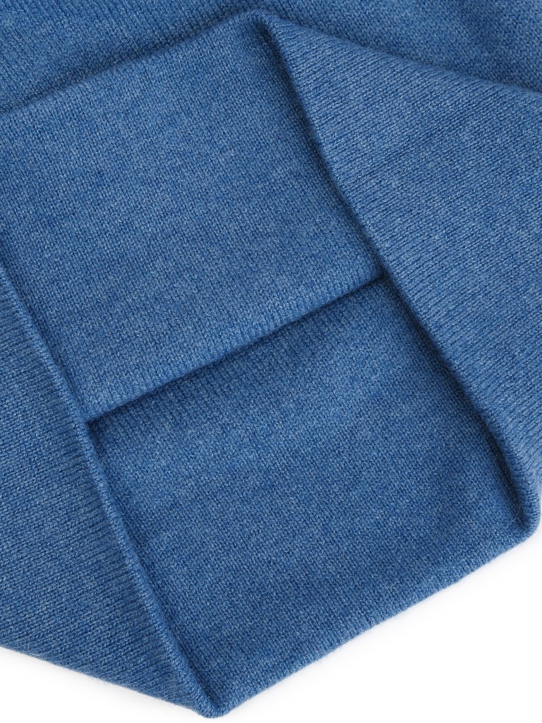 Ст.цена 5010р Шапка жен. каш ZZ-D11001 mist blue