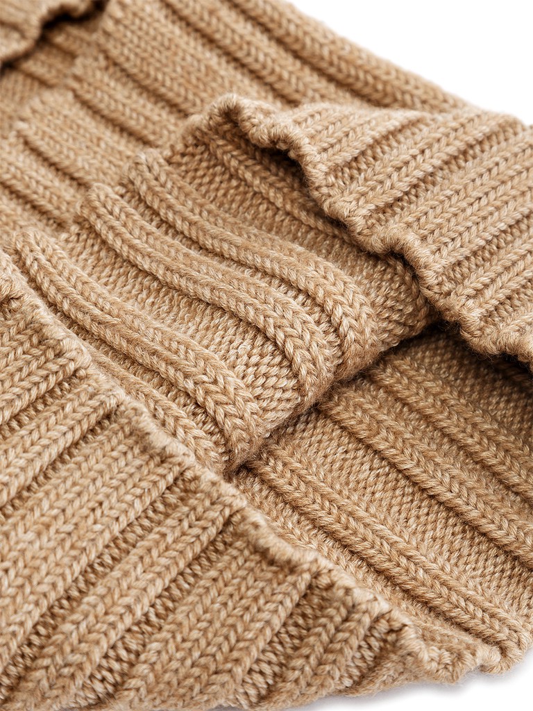 Ст.цена 2410р Шапка жен. шерсть+акр LB-N88046 beige