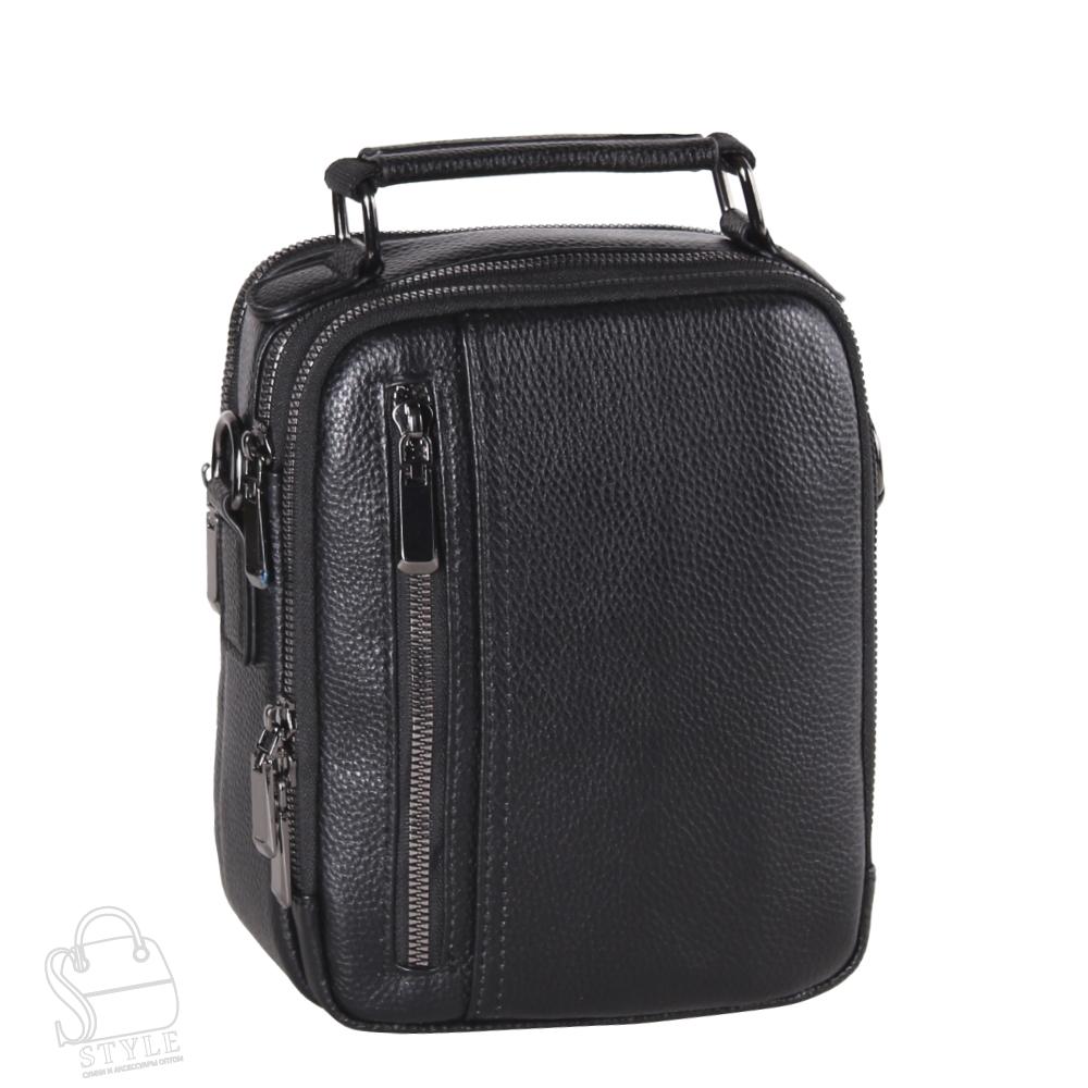 Сумка мужская кожаная 8270-5QH black Heanbag