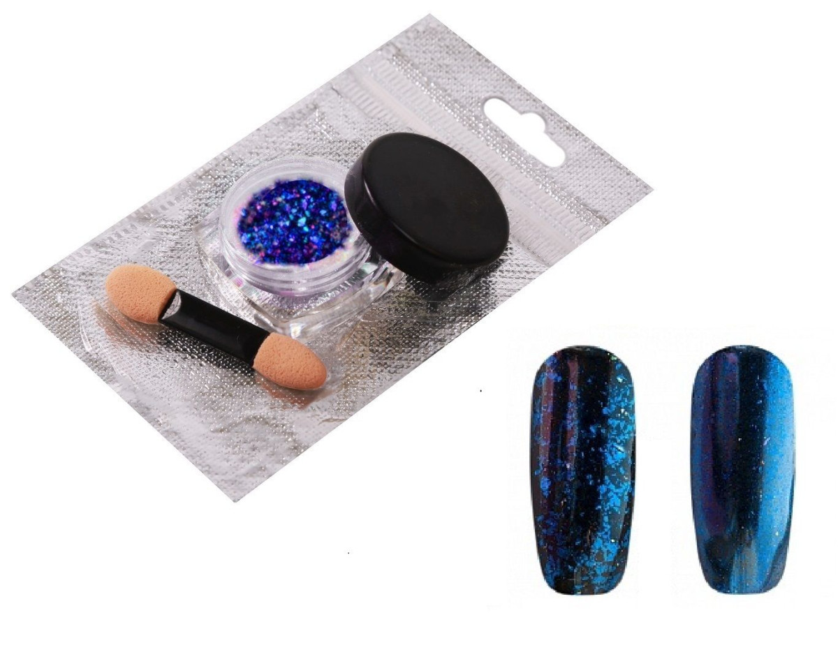 Nail Art Втирка Хлопья Юки, №861