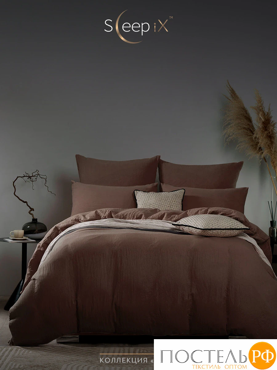 SleepiX ЮКО т.кор Простыня 160х220, 1пр., 60%полимодал, 40%бамб. волокно