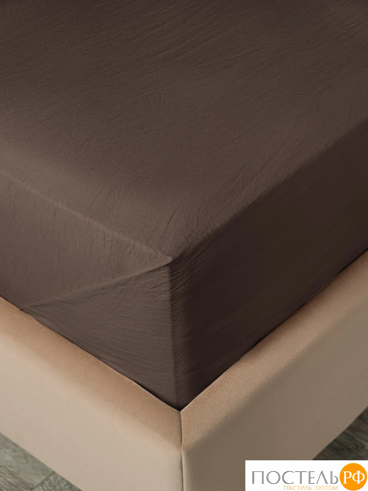 SleepiX ЮКО т.кор Простыня 160х220, 1пр., 60%полимодал, 40%бамб. волокно