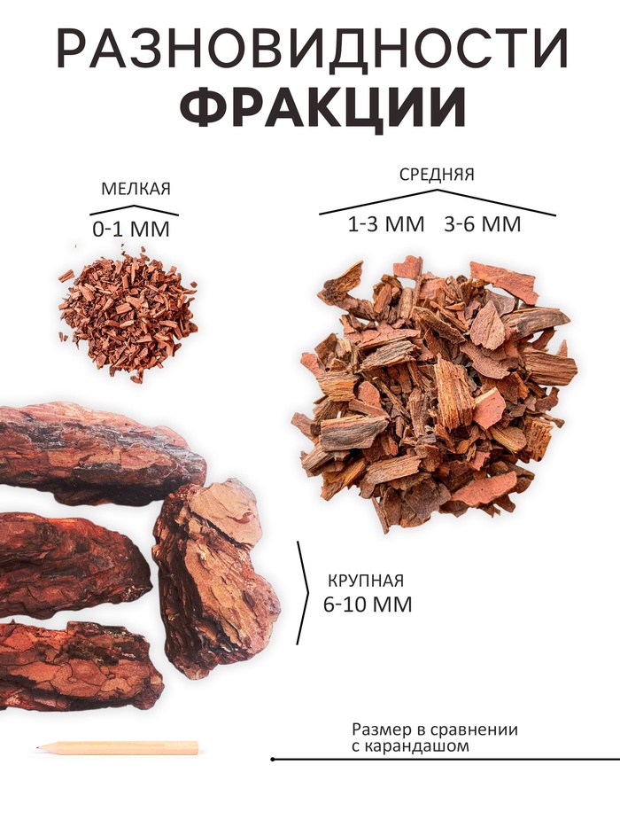 Кора сосны «Рецепты Дедушки Никиты» 1.5 л фр 2-6