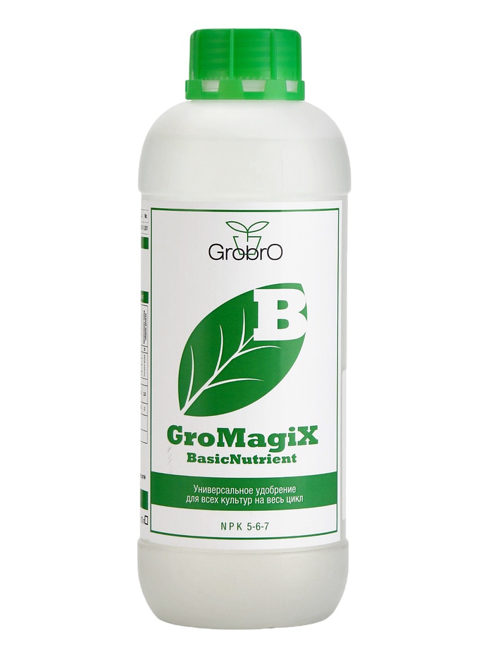 Удобрение для гидропоники GroBro GroMagiX набор:A+B, 1000 мл