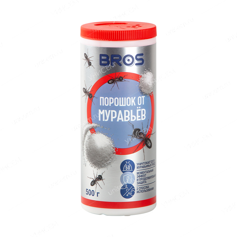 Порошок Bros от муравьев банка 500 г (12 шт)