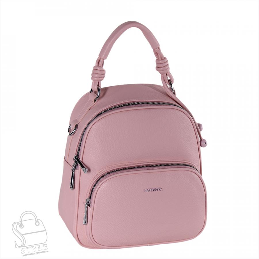 Рюкзак женский 670070-1 pink Velina fabbaino-Safenta/50