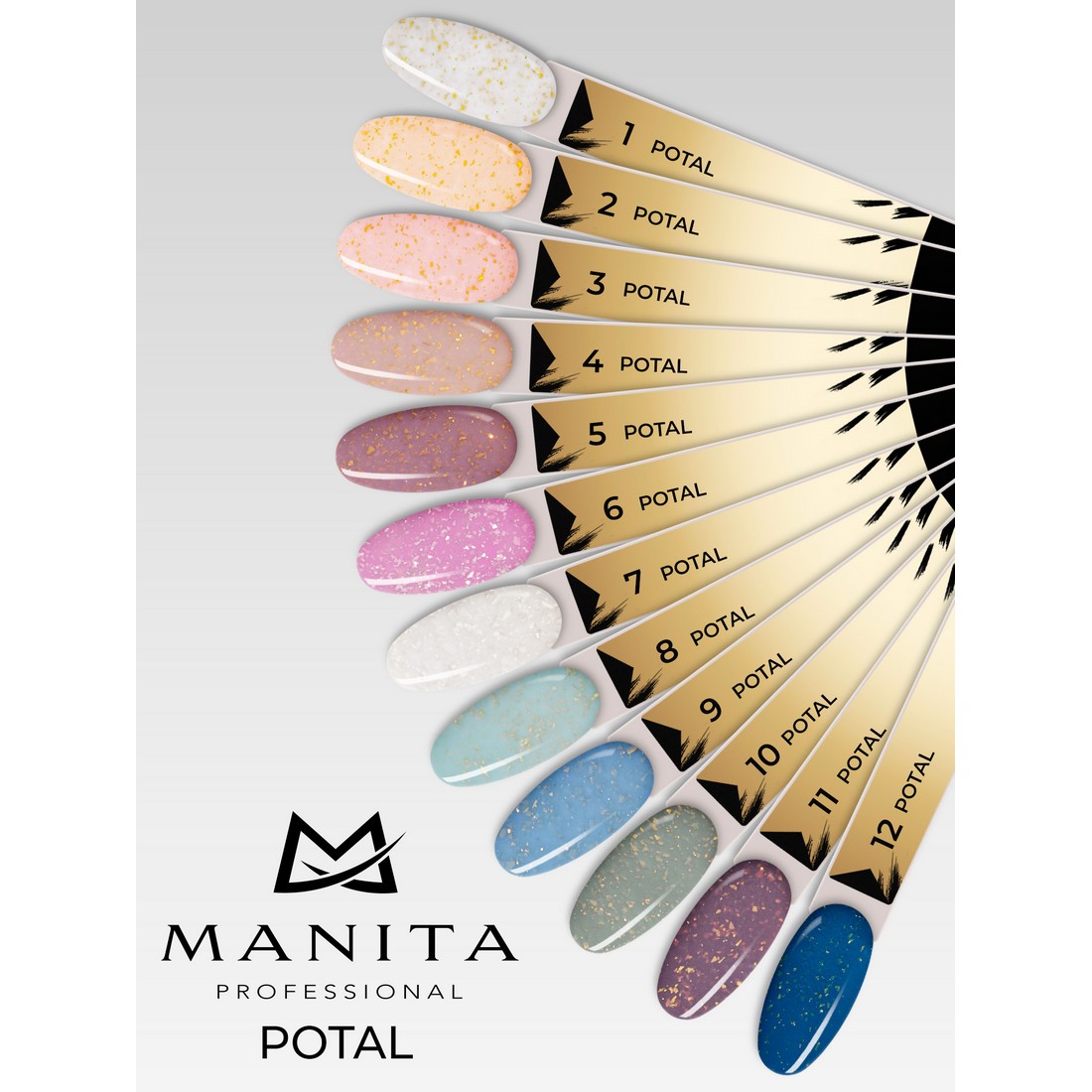 Manita Professional Гель-лак для ногтей / Potal №07, 10 мл