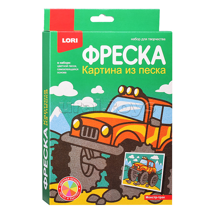 Фреска. Картина из песка