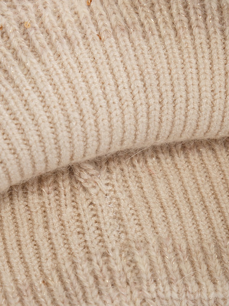 Ст.цена 1470р Шапка жен. анг+нейл+люр LB-A53051 beige