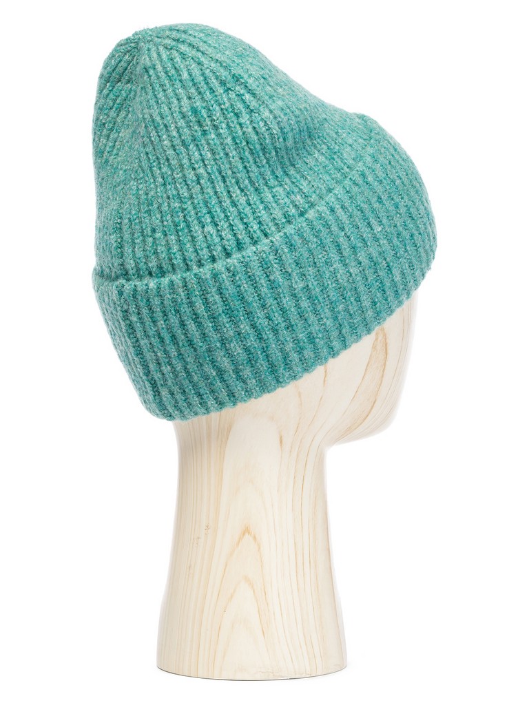 Ст.цена 750р Шапка жен. шерсть+акр LB-M99010 emerald