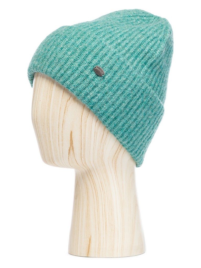 Ст.цена 750р Шапка жен. шерсть+акр LB-M99010 emerald