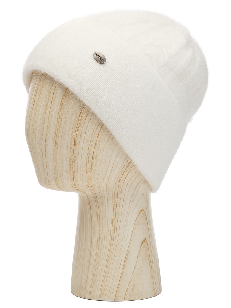 Ст.цена 1790р Шапка жен. анг+нейл LB-N88053 white