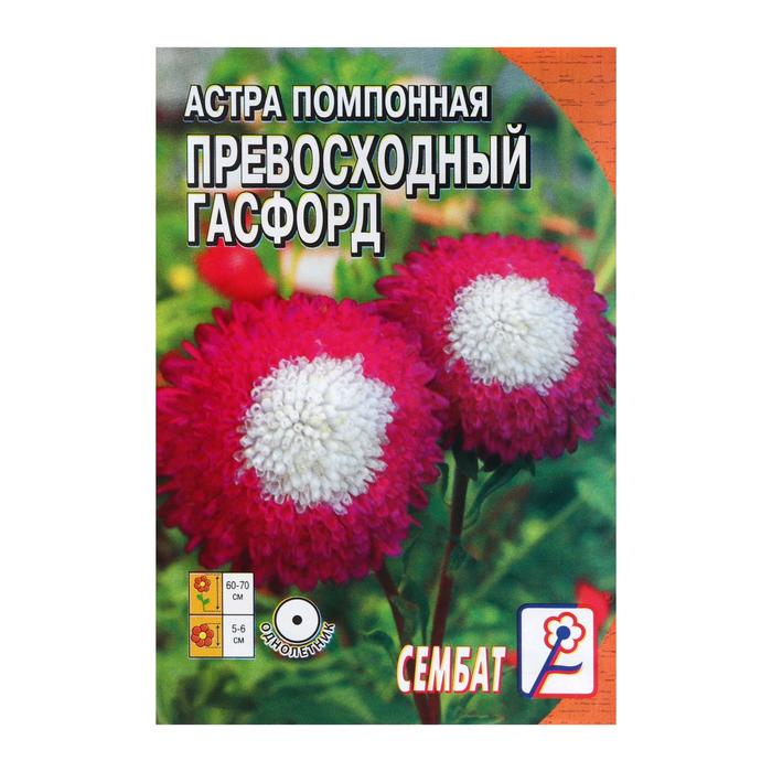 Семена цветов Астра помпонная