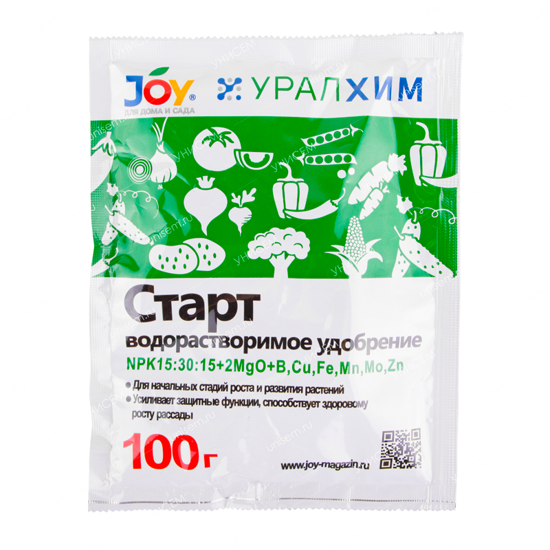 Водорастворимое удобрение Старт JOY 100 г (20 шт)