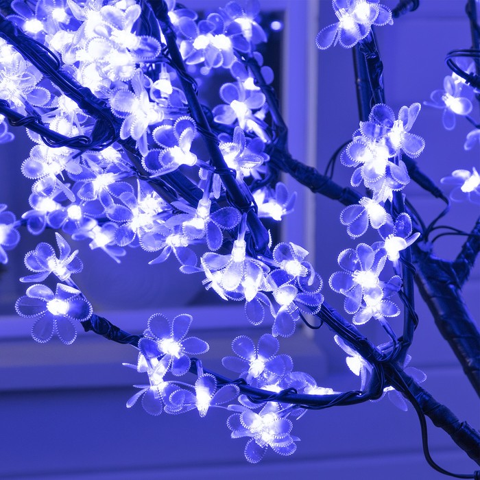 Светодиодное дерево «Баугиния» 2 м, 864 LED, 220 В, свечение мульти (RGB)