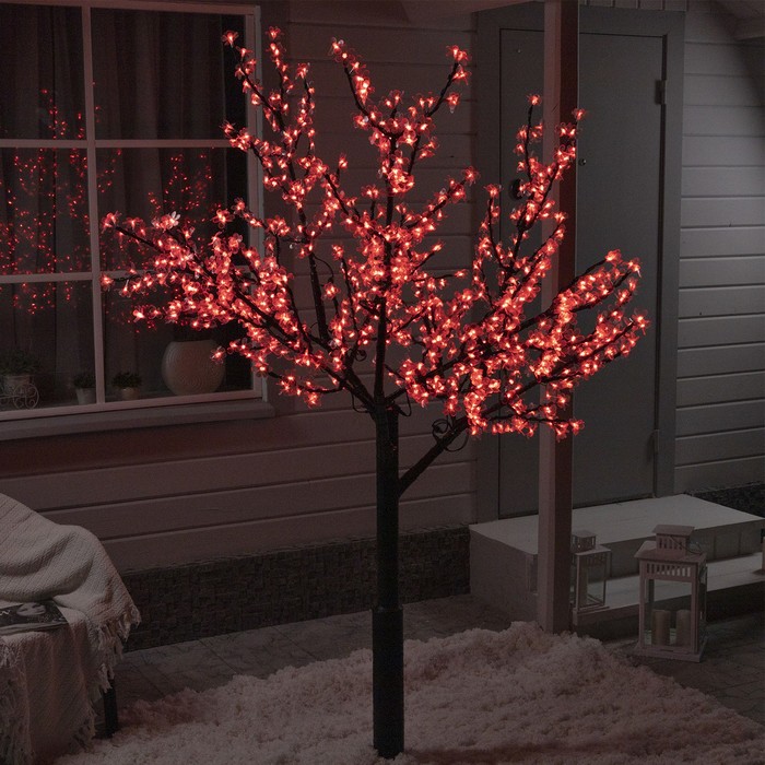 Светодиодное дерево «Баугиния» 2 м, 864 LED, 220 В, свечение мульти (RGB)