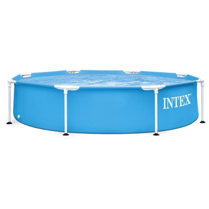 Бассейн каркасный Metal Frame, 244×51 см, круглый, 28205NP INTEX