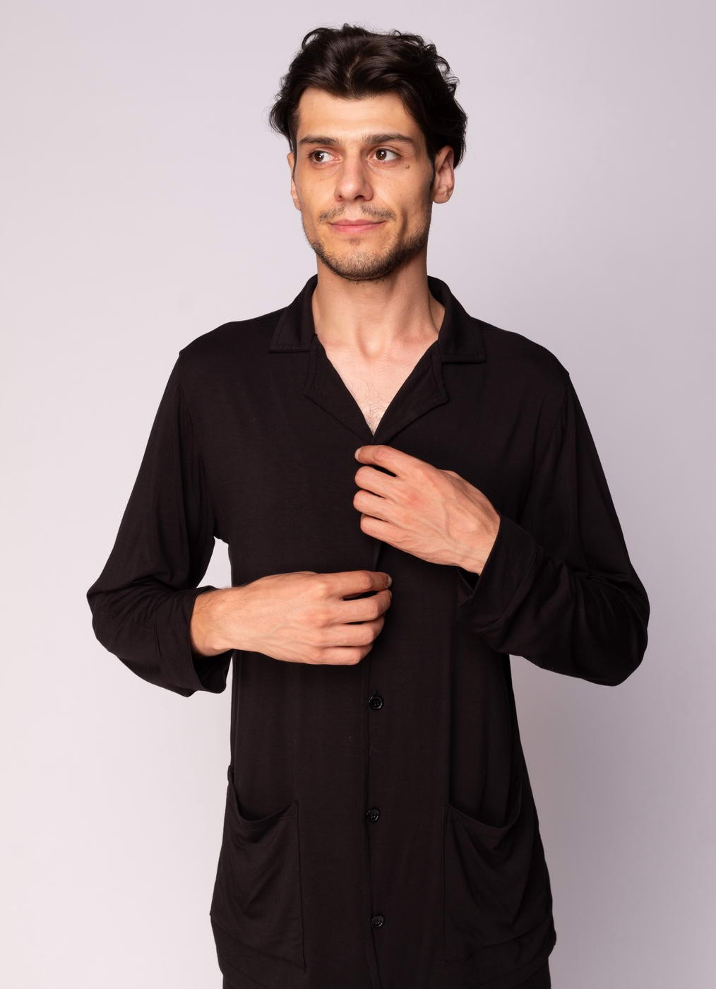 Адам (черная) XL Пижама Мужская