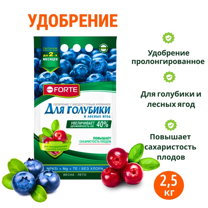 Удобрение пролонгированное Бона Форте с цеолитами