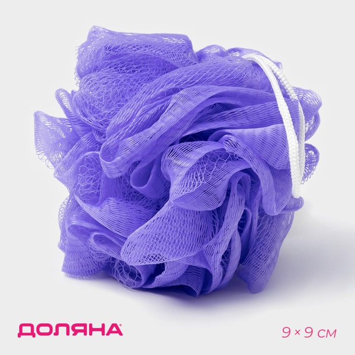 Мочалка для тела Доляна, 40 г, МИКС