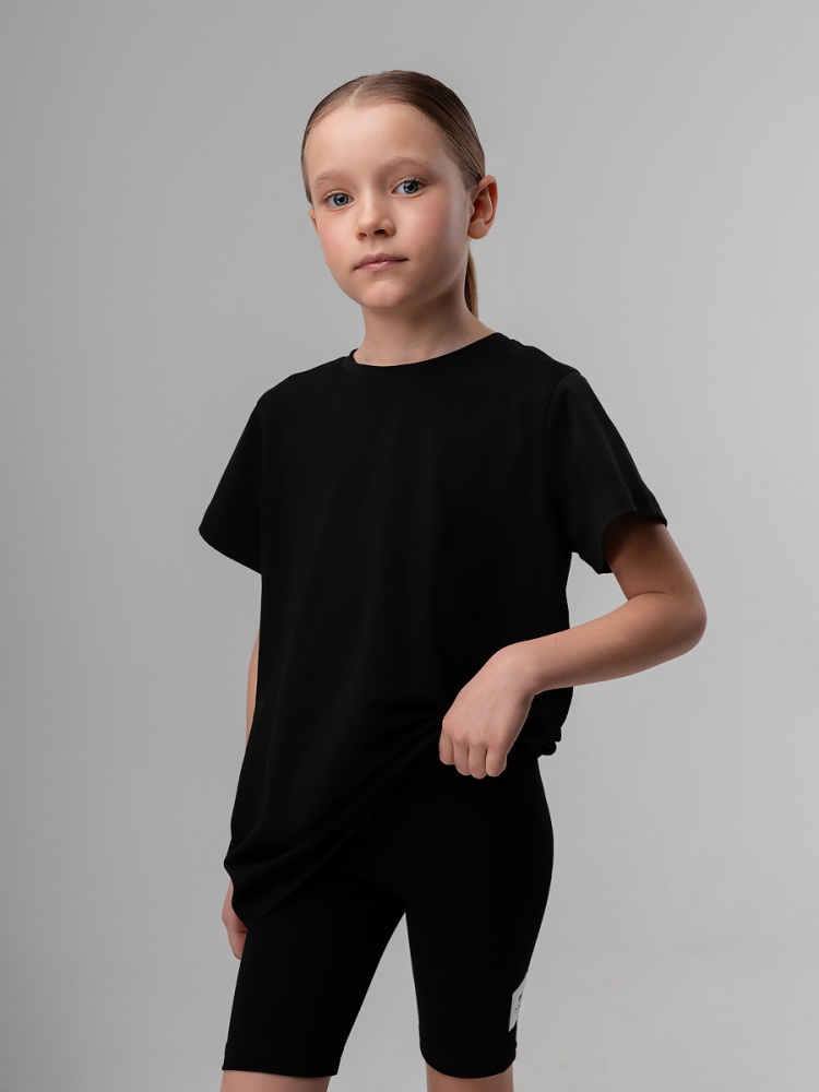 Костюм с велосипедками 11-542MU; черный
