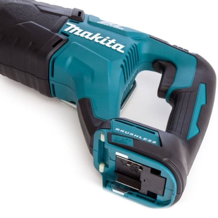 Пила сабельная аккумуляторная Makita DJR=187RT, б/щет, 18 В, 2×5 Ач, 2300/3000 об/м, кейс