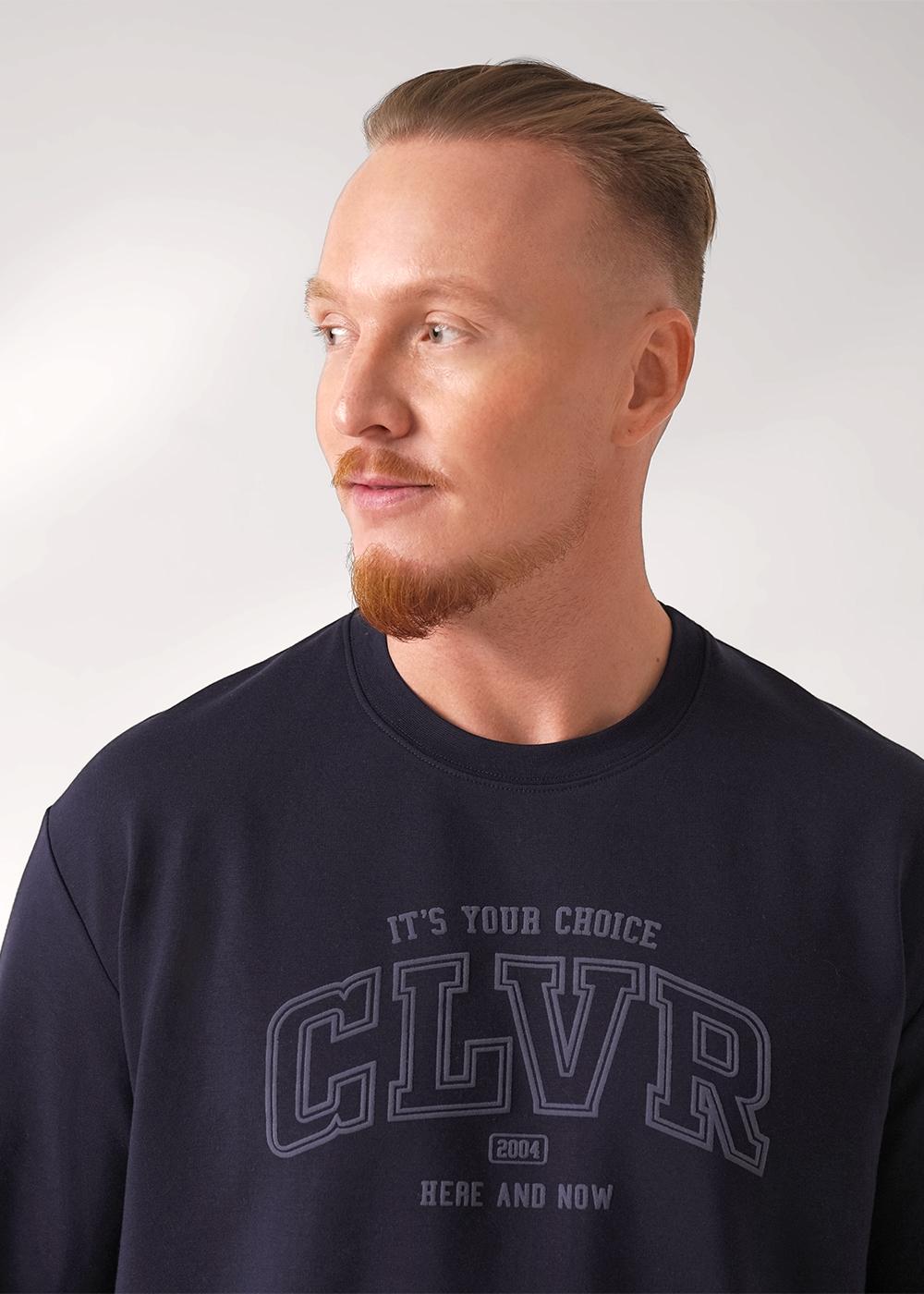 (СТАРАЯ ЦЕНА 1399) CLEVER Джемпер муж. 452587/02у_п