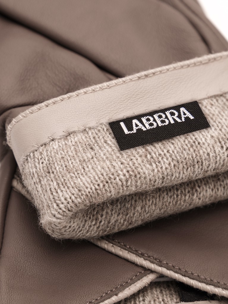 Ст.цена 2000р Перчатки жен п/ш LB-2407 rose taupe/l.cacao